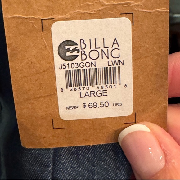 Billabong Denim Button-Up Shirt - Picture 2 of 2